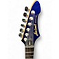 Used Aria Ma10 Blue Solid Body Electric Guitar