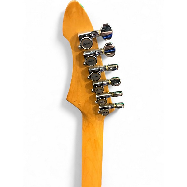 Used Aria Ma10 Blue Solid Body Electric Guitar