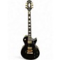 Used Epiphone Les Paul Custom Black and Gold Solid Body Electric Guitar thumbnail