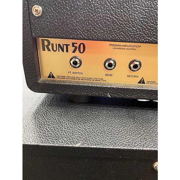 Used Friedman Runt 50 50W Tube Guitar Amp Head