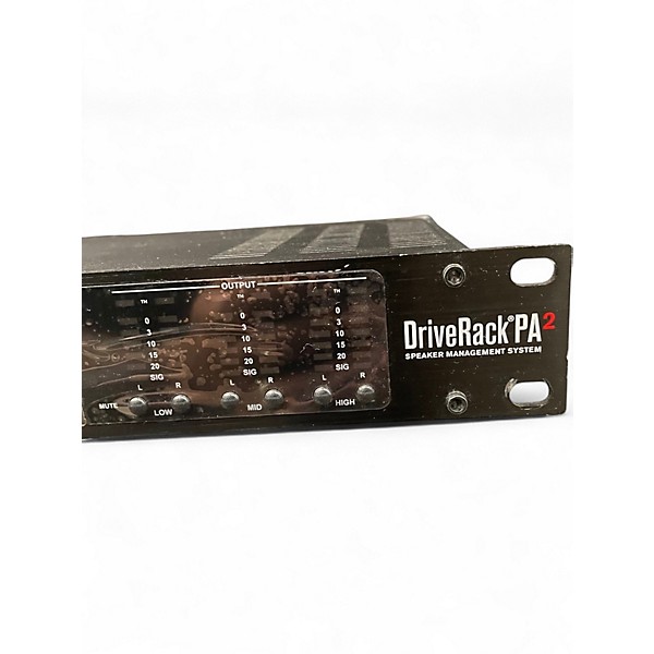 Used dbx DriveRack PA2 Signal Processor