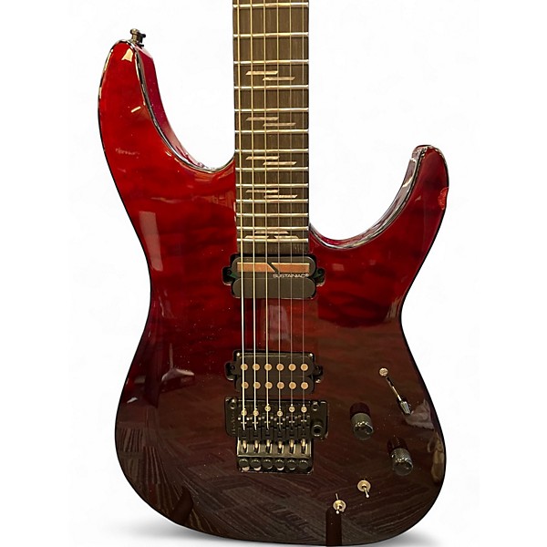 Used Schecter Guitar Research REAPER 6 FR ELITE  BLOOD BURST Solid Body Electric Guitar