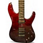 Used Schecter Guitar Research REAPER 6 FR ELITE  BLOOD BURST Solid Body Electric Guitar