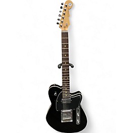 Used Reverend Crosscut Black Solid Body Electric Guitar