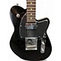 Used Reverend Crosscut Black Solid Body Electric Guitar