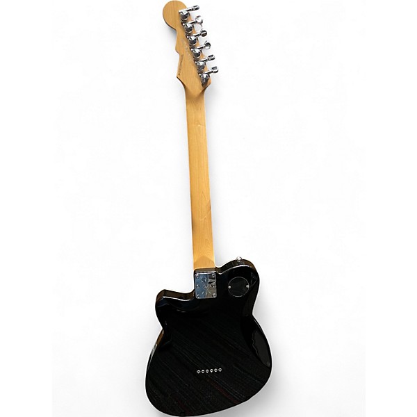 Used Reverend Crosscut Black Solid Body Electric Guitar