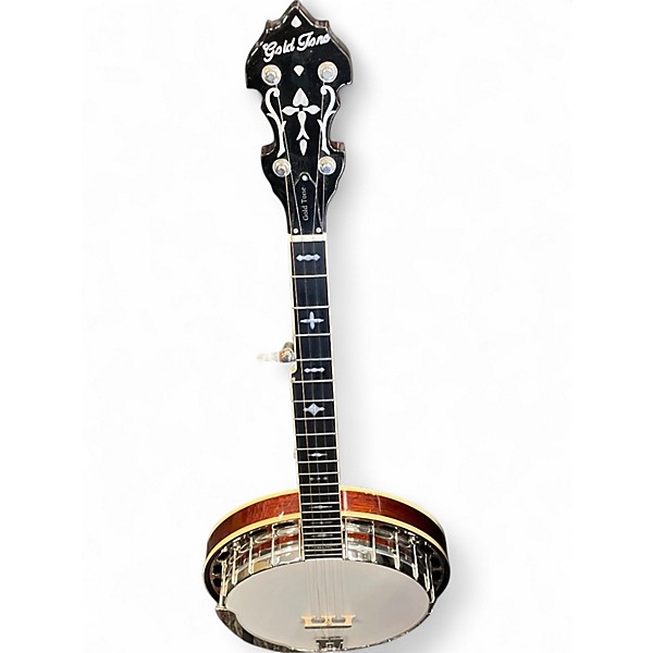 Used Gold Tone ob-3 Twanger Natural Banjo