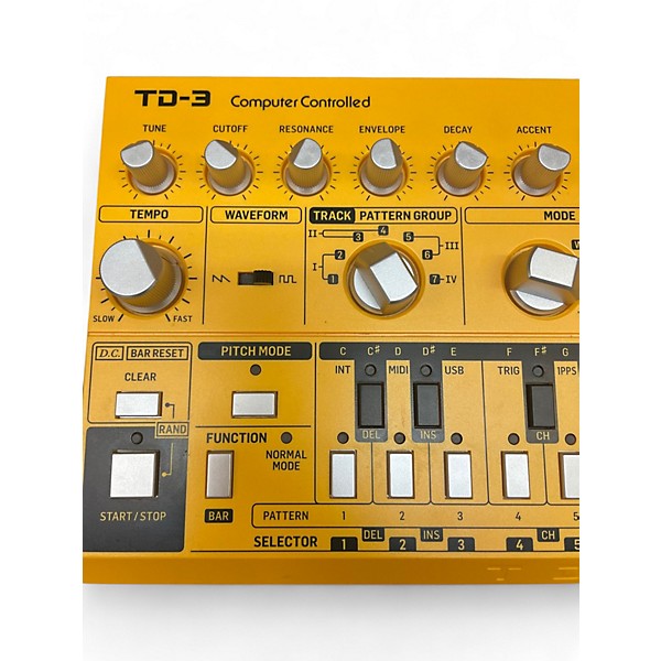 Used Behringer TD-3 Synthesizer