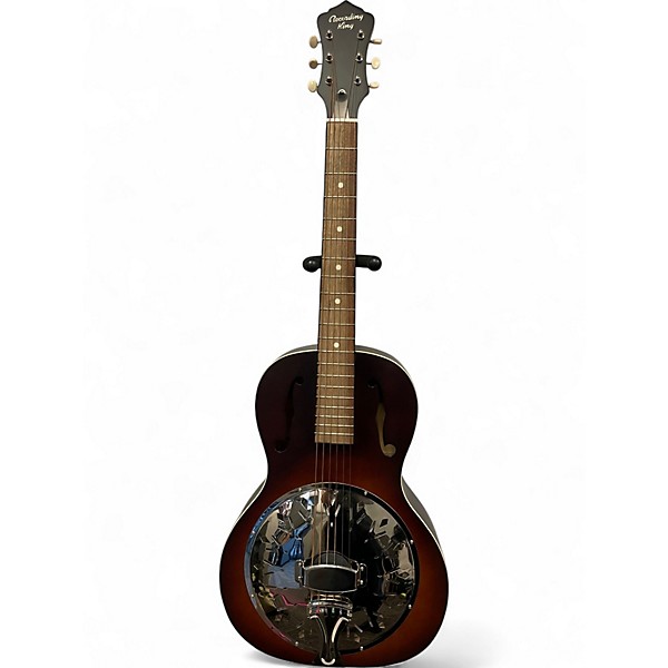 Used Recording King RPH-R1-BRB Brown Sunburst Acoustic Guitar