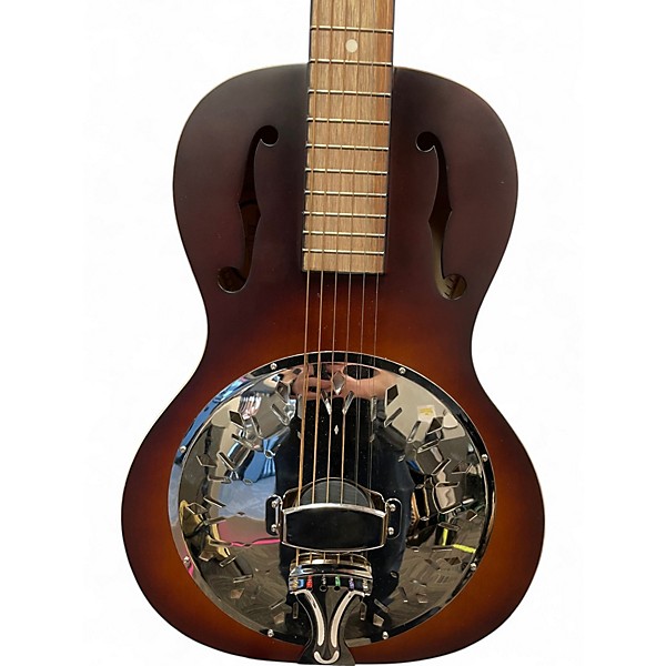 Used Recording King RPH-R1-BRB Brown Sunburst Acoustic Guitar