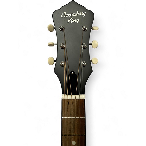Used Recording King RPH-R1-BRB Brown Sunburst Acoustic Guitar