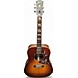 Used Gibson Hummingbird 2 Tone Sunburst Acoustic Electric Guitar thumbnail