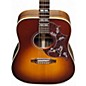Used Gibson Hummingbird 2 Tone Sunburst Acoustic Electric Guitar