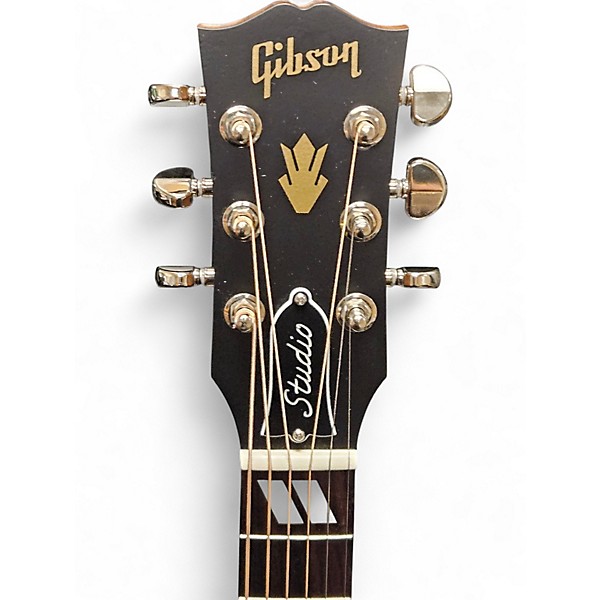 Used Gibson Hummingbird 2 Tone Sunburst Acoustic Electric Guitar