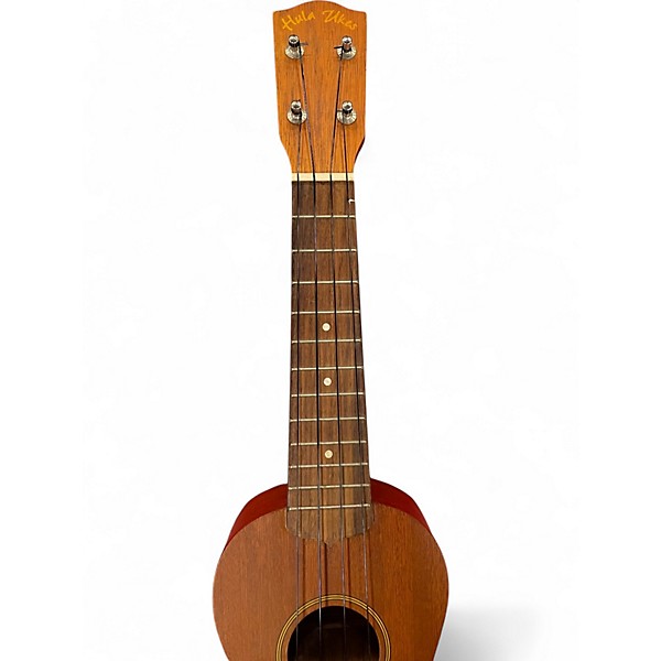 Used Hula Ukes UK55 Amber Ukulele