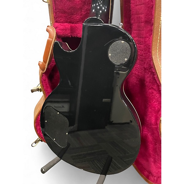 Used Gibson Les Paul Standard Black Solid Body Electric Guitar