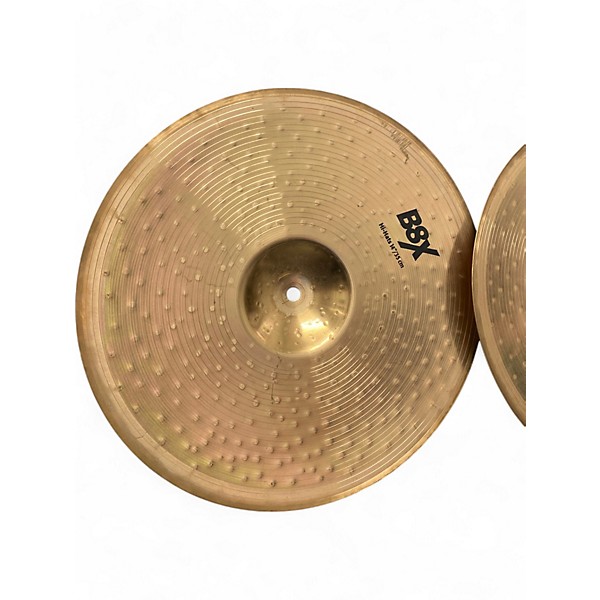 Used SABIAN 14in B8X Hi Hat pair Cymbal