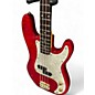 Used Jay Turser P bass Trans Red Electric Bass Guitar