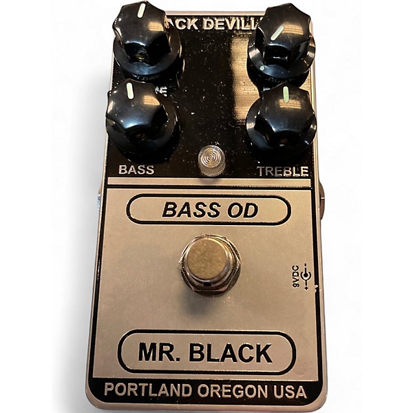 Used Mr. Black BASS OD Bass Effect Pedal