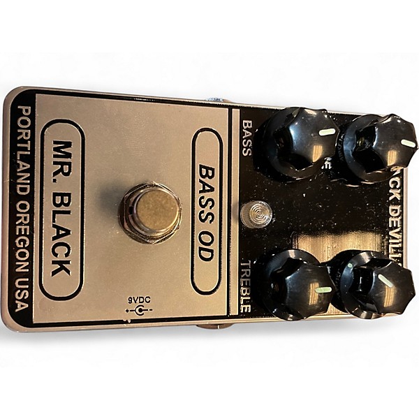 Used Mr. Black BASS OD Bass Effect Pedal