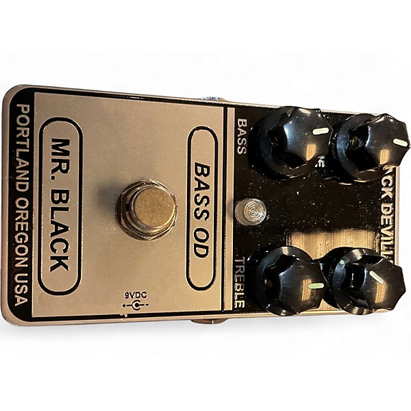 Used Mr. Black BASS OD Bass Effect Pedal