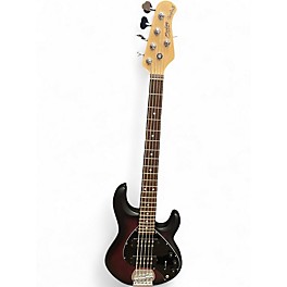 Used Sterling by Music Man STING RAY 5 RED Electric Bass Guitar