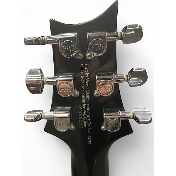 Used PRS SE Custom 22 Trans Black Solid Body Electric Guitar