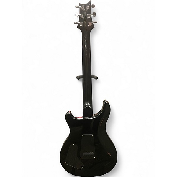 Used PRS SE Custom 22 Trans Black Solid Body Electric Guitar