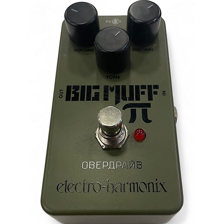 Electro-Harmonix Big Muff Russia ジャンク Used Electro-Harmonix BIG MUFF GREEM RUSSIAN Effect Pedal