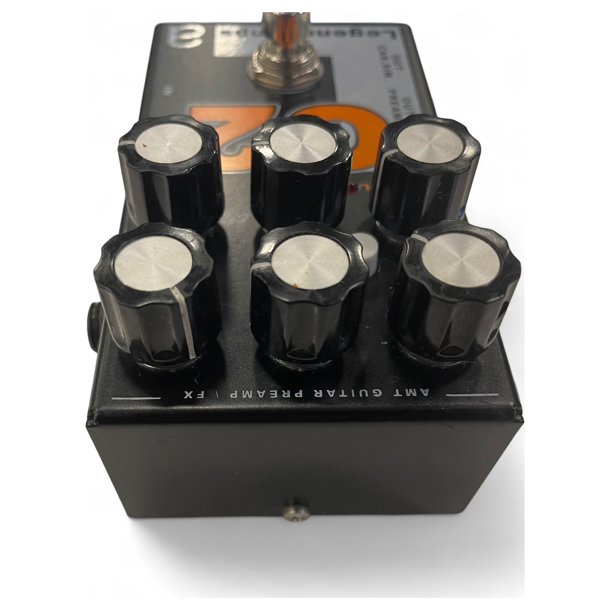 ギター AMT O2 AMT O2 — 2 channels guitar preamp/distortion pedal (Orange