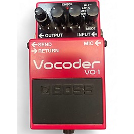 Used BOSS vocoder Pedal