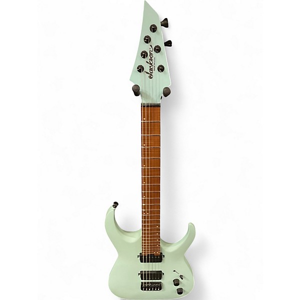 Used Jackson MM JUGGERNAUT HT6 Daphne Blue Solid Body Electric Guitar