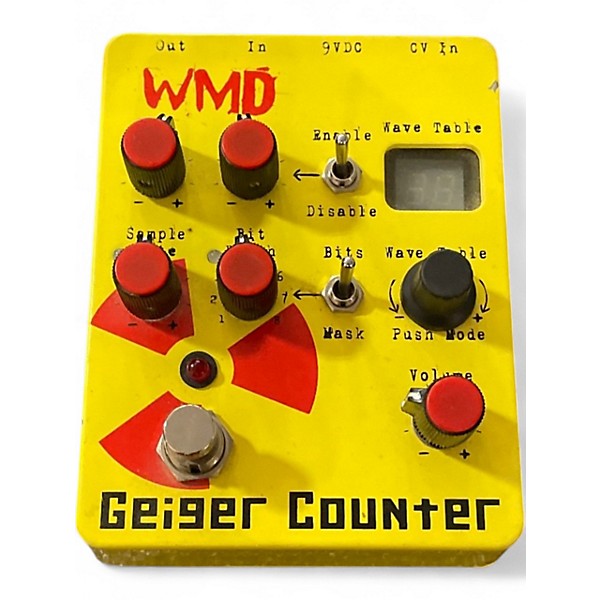 Used Geiger Counter WMD Effect Pedal