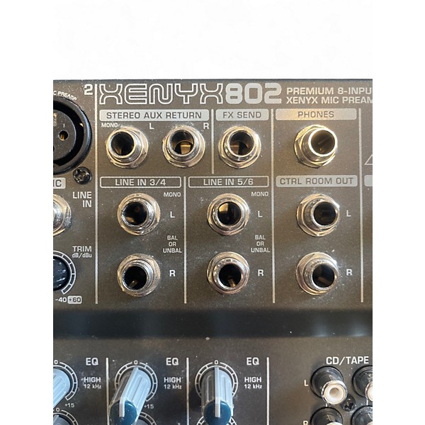 Used Behringer XENYX802 Unpowered Mixer | Guitar Center