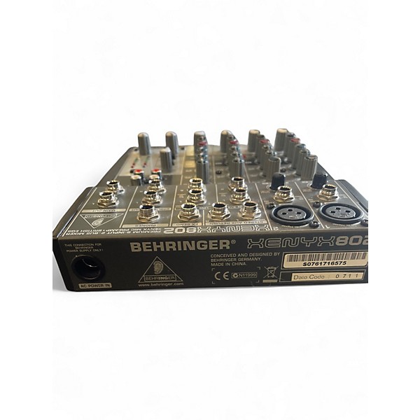 Used Behringer XENYX802 Unpowered Mixer | Guitar Center
