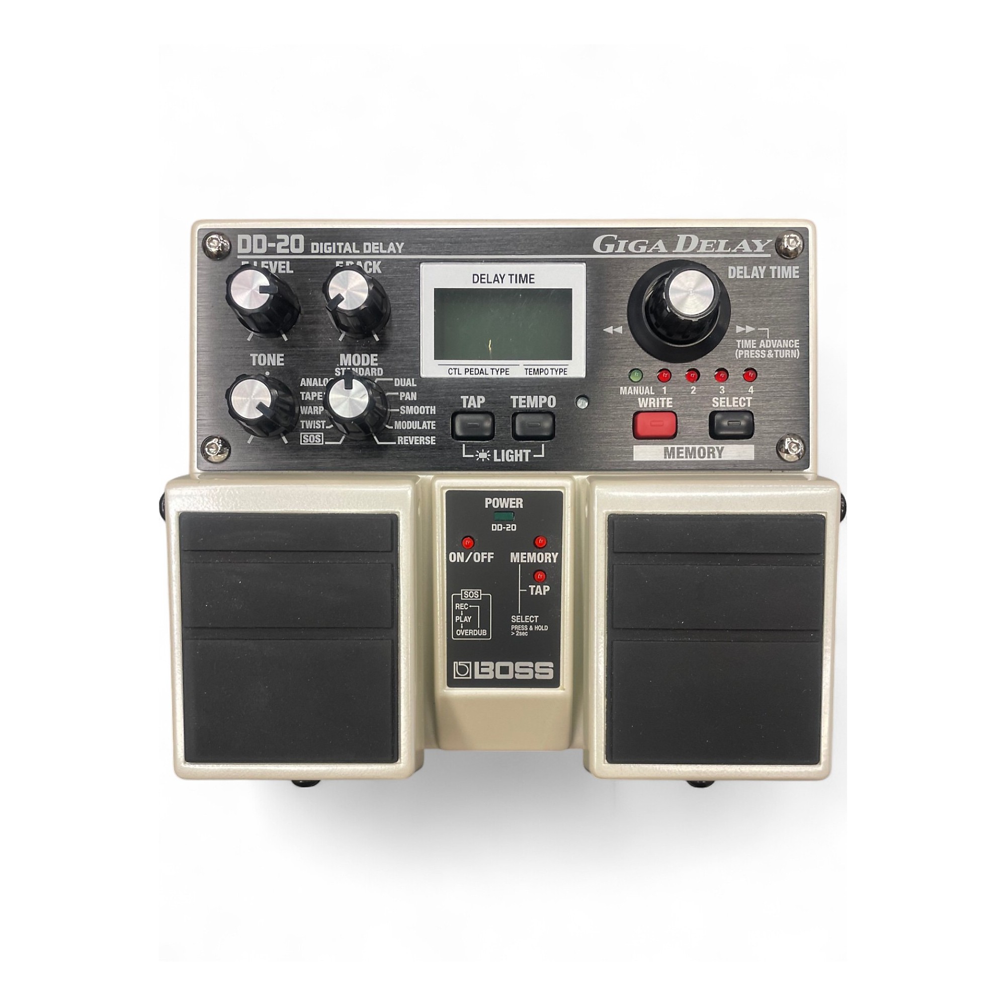 ギター BOSS GIGA DELAY DD20 Boss DD-20 Giga Delay Review - InSync