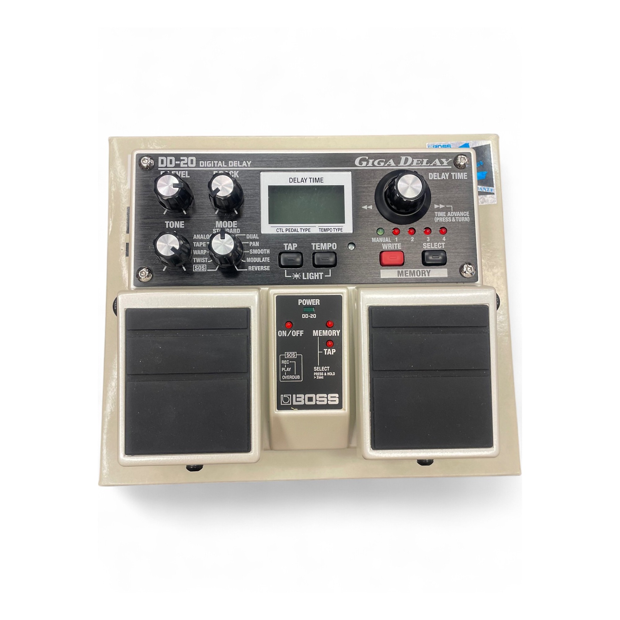 BOSS DD-20 GIGA DELAY ギターエフェクター Used BOSS DD20 Giga Delay Effect Pedal | Guitar Center