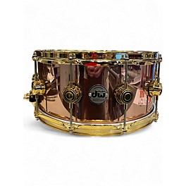 Used DW 14in DW ROSE COPPER SNARE ROSE COPPER Drum