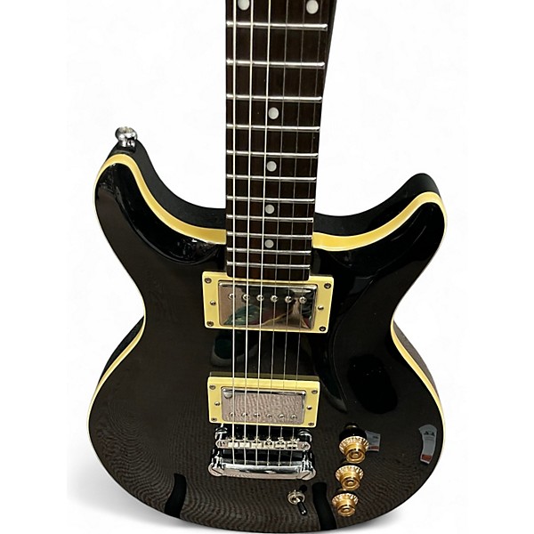 Used Hamer XT SERIES Black Solid Body Electric Guitar Black