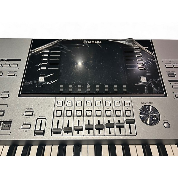 Used Yamaha Tyros 5 76 Key Arranger Keyboard