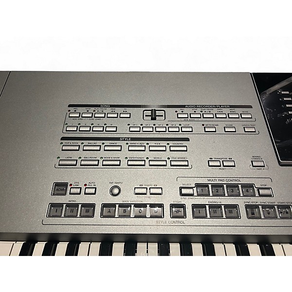 Used Yamaha Tyros 5 76 Key Arranger Keyboard