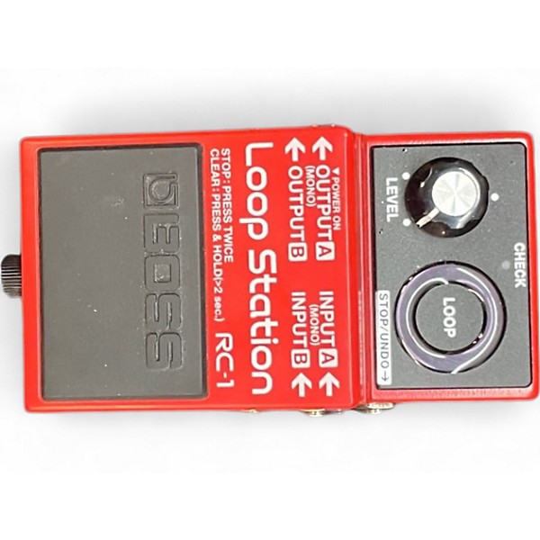 Used BOSS RC1 Loop Station Pedal