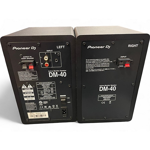Used Pioneer DJ DM40 Powered Monitor