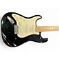 Used Fender Standard Stratocaster Left Handed Black Electric Guitar