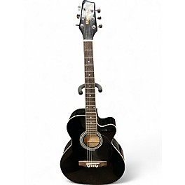 Used Stagg SA20ACE Black Acoustic Electric Guitar