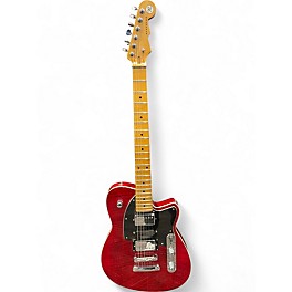 Used Reverend Gil Parris Signature transparent red Solid Body Electric Guitar
