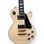 Used Epiphone Les Paul Custom Blackback Antique Ivory Solid Body Electric Guitar