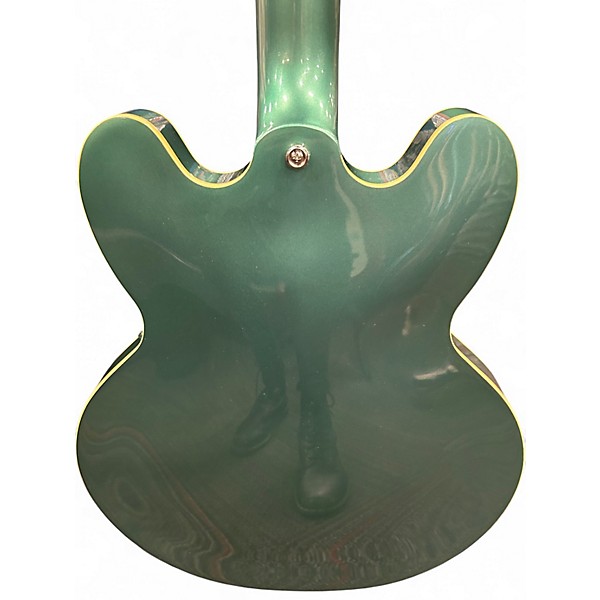 Used 2022 Epiphone ES355 Inverness Green Hollow Body Electric Guitar