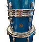 Vintage 1960s Gretsch Drums 4 Piece ROCK AND ROLL ROUND BADGE BLUE SPARKLE Drum Kit