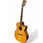 Used Cort ga pf bevel Natural Acoustic Guitar